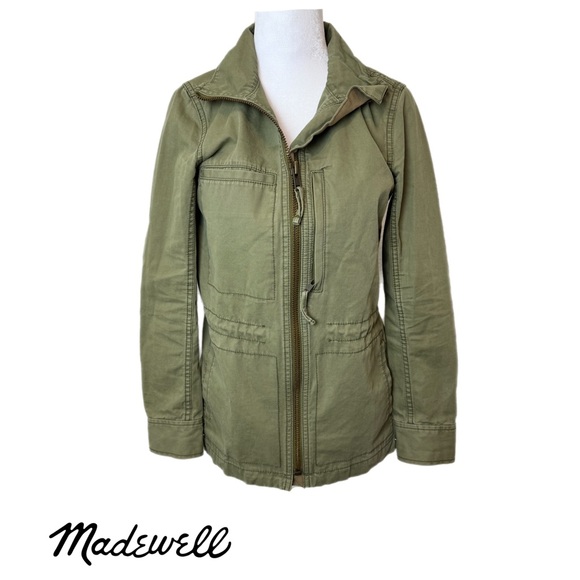 Madewell Denim olive green Jacket - Picture 2 of 4